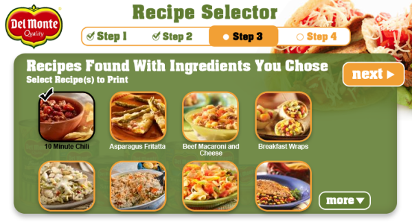 Del Monte Mobile Ad Campaign